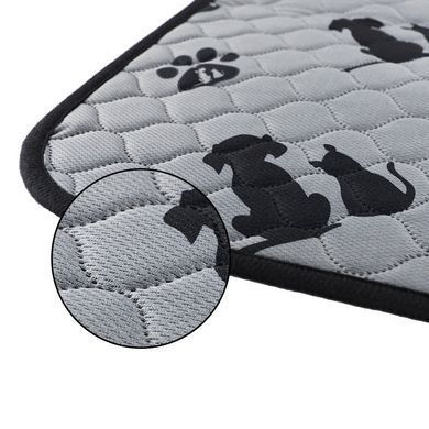 Багаторазова пелюшка Derby Washable Reusable Dog Pee Pad PM003, Grey, 100х155 см