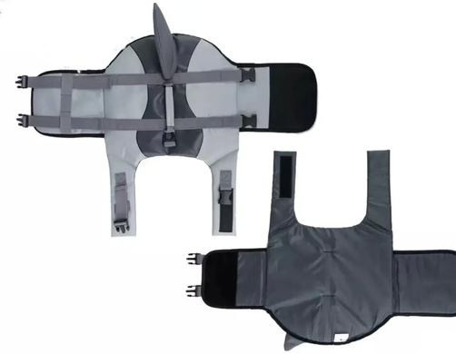 Спасательный жилет для собак Shark Design, 30 см, 41-63 см, 40-48 см, M