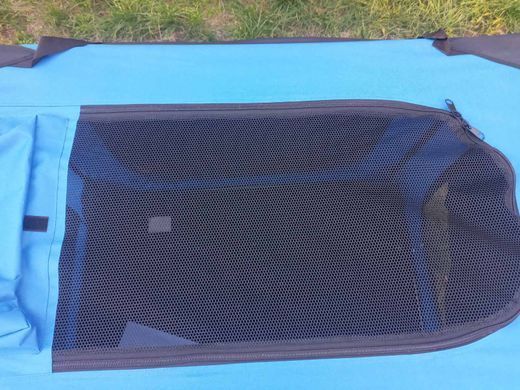 М'яка клітка-переноска для великих собак Pet Travel Blue-black, 132х90х100 см
