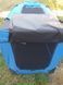 М'яка клітка-переноска для великих собак Pet Travel Blue-black, 132х90х100 см