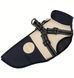 Зимова куртка для собак V.PET.B.R. Luxury Dog Jacket C519 Black&Cream, 38,5 см, 59 см, 37 см, 2XL