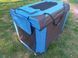 М'яка клітка-переноска для великих собак Pet Travel Blue-black, 132х90х100 см