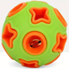 Великий двоколірний м'яч, що світиться Bonny four-corner flash ball, Зелений