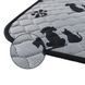 Багаторазова пелюшка Derby Washable Reusable Dog Pee Pad PM003, Grey, 100х155 см