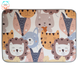 Многоразовая пеленка Pelushka Forest animals, 100х120 см