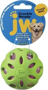 Мячик для собак JW Pet Dog Ball, Зелёный, Medium