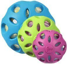 Мячик для собак JW Pet Dog Ball, Синий, Medium