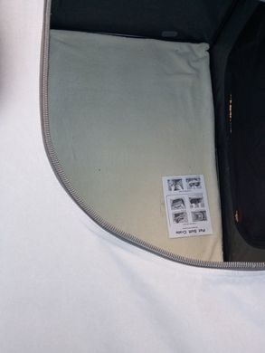 М'яка клітка-переноска для великих і гігантських собак Pet Travel Grey, 132х90х100 см