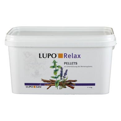 Харчова добавка для підтримки нервової системи собак LUPO Relax Pellets, 4 кг