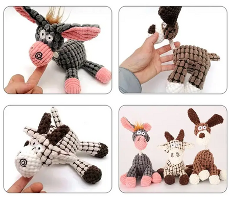 Мягкая игрушка для собак Royal Pets Plush Dog Toy, Коричневый