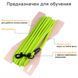 Тренировочный поводок для собак Bronzedog Active из шнура, Салатовый, Large