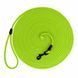 Тренировочный поводок для собак Bronzedog Active из шнура, Салатовый, Large