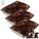 Теплий плед для домашніх тварин Pelushka ColorDream Pet Blanket, Коричневий, 35х50 см