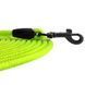 Тренировочный поводок для собак Bronzedog Active из шнура, Салатовый, Large