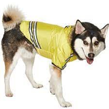 Дождевик для собак Coleman Dog Raincoat Yellow, 53-61 см, 66-76 см, 46-56 см, XL