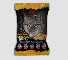 Напіввологі ласощі Alpha Spirit Cat Snacks (курка), курка, 50 г