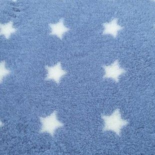 Коврик Jackson Textiles Blue & White Stars, 80х100 см
