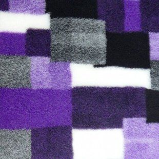 Коврик Jackson Textiles Patchwork фиолетовый, 80х100 см