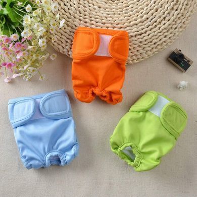 Багаторазовий підгузок для сук Derby KS001 Orange, XL, 60-70 см