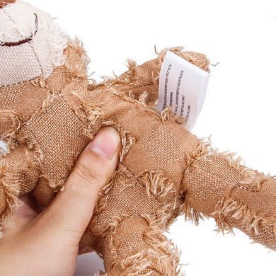 Мягкая игрушка для собак Chew Squeak Plush Bear с пищалкой, Коричневый