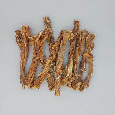 Коса из пищевода барана, баранина, 1 шт., 15 см