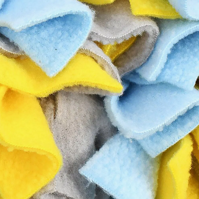 Килимок для нюхання для собак Derby Bone Shape Pet Snuffle Mat, Yellow