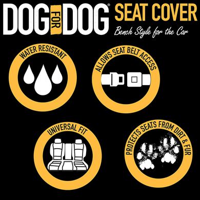 Чохол на сидіння автомобіля Dog for Dog Seat Cover, серый, 119х142 см