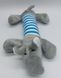 М'яка іграшка для собак Ducling, Elephant & Pig, серый, 1 шт.