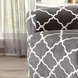 Высококачественный эластичный водонепроницаемый чехол на диван Modern Plant Grey, серый, M: 116+188 см
