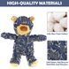 Мягкая игрушка для собак Chew Squeak Plush Bear с пищалкой, Коричневый