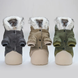 Пальто для собак Derby Military Coat, Army Green, 25 см, 37 см, 26 см, M