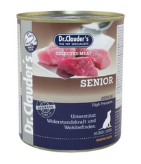 Консерва супер-премиум класса для пожилых собак Dr.Clauder's Selected Meat Senior, 800 г