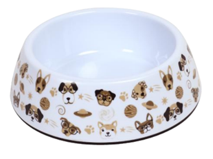 Меламиновая миска для собак Derby AH002 Dogs, S, 200 мл, 11.5x14x4.5 см