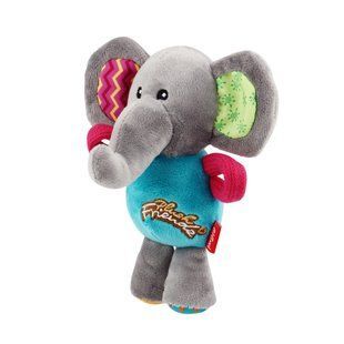 Игрушка для Собак Gigwi Plush Friendz Слоник с Пищалкой 16х8х8 см