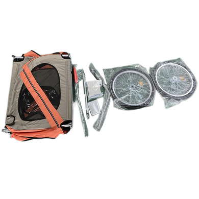 Велосипедный прицеп для собак Bestopet (Люпосанчик) BS-RL-15 Orange