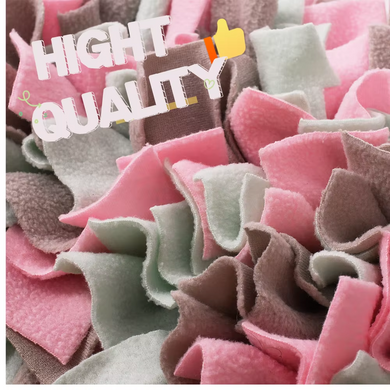 Коврик для нюханья для собак Derby Bone Shape Pet Snuffle Mat, Pink