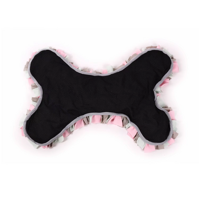 Коврик для нюханья для собак Derby Bone Shape Pet Snuffle Mat, Pink