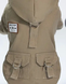 Пальто для собак Derby Military Coat, Khaki, 25 см, 37 см, 26 см, M