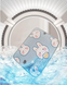 Багаторазова пелюшка Pelushka Happy Bunny, 100х120 см