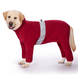 Флісовий комбінезон з високим коміром Wan talk Warm Fleece Dog Overalls, Red, 59 см, 66 см, S