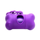 Диспенсер для пакетов Bone Shape Dog Poop Bag Dispenser (без пакетов), Фиолетовый