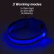 Світлодіодний ошийник для собак Ezier USB Rechargeable Glow in The Dark Dog Collar, Medium