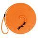 Тренировочный поводок для собак Bronzedog Active из шнура, Оранжевый, Large