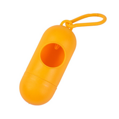 Диспенсер для пакетів Plastic Dog Poop Bag Dispenser (без пакетів), Помаранчевий
