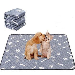 Многоразовая пеленка Derby Washable Reusable Dog Pee Pad PM004, Grey, 100х155 см