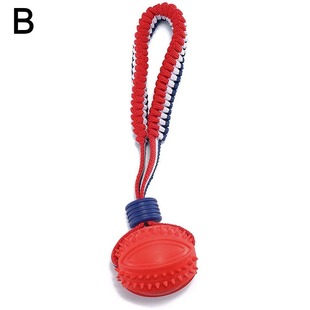 Интерактивная игрушка для дрессировки собак Derby Tug Ball Toy, Красный