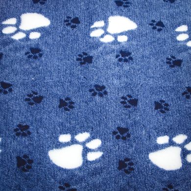 Міцний килимок Vetbed Big Paws синій, 80х100 см