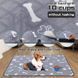 Многоразовая пеленка Derby Washable Reusable Dog Pee Pad PM004, Grey, 100х155 см