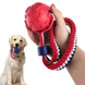 Інтерактивна іграшка для дресирування собак Derby Tug Ball Toy, Червоний
