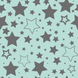 Багаторазова пелюшка Pelushka Mint Stars, 40х60 см